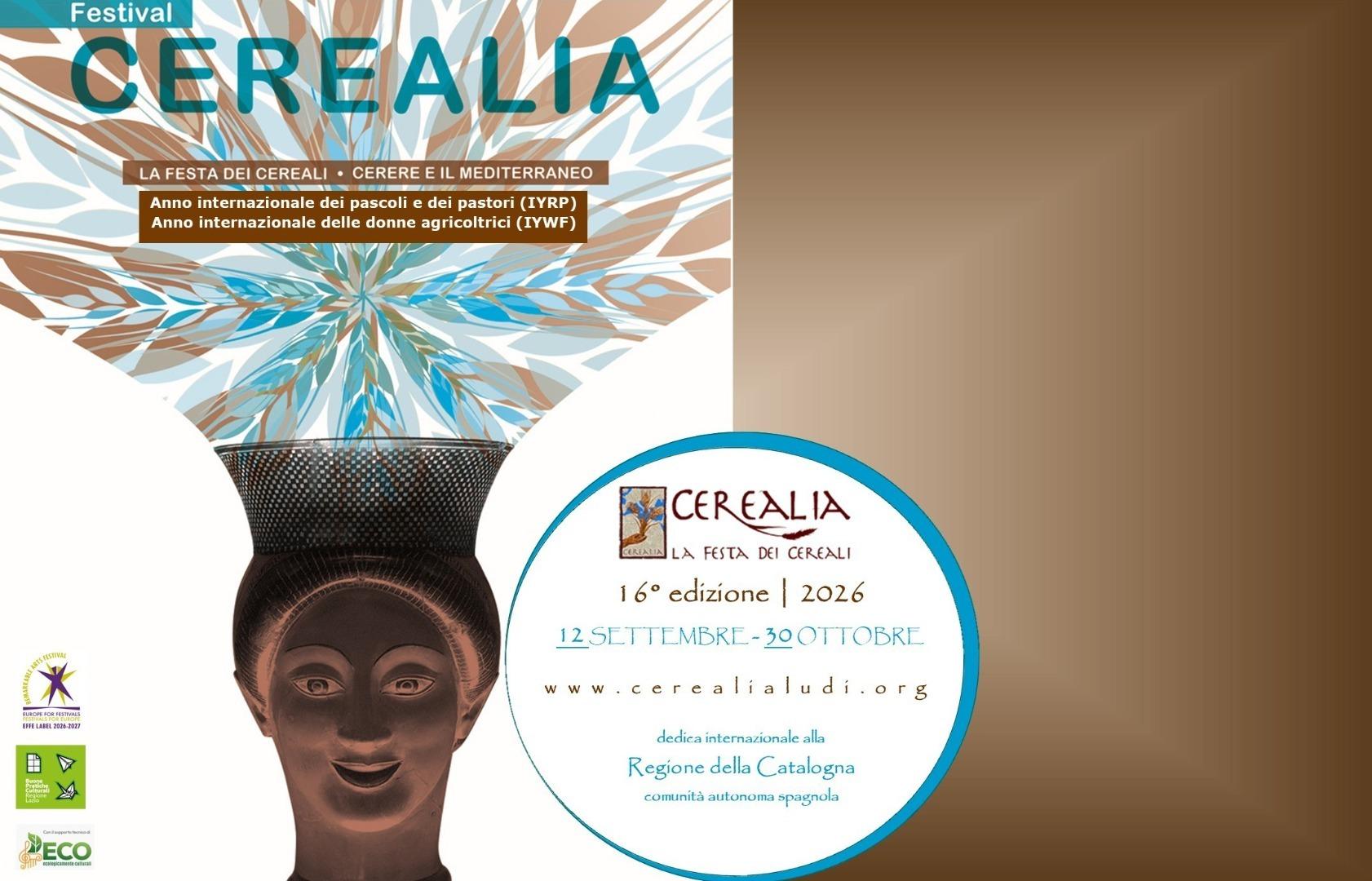 Cerealia Festival 16° edizione 2026